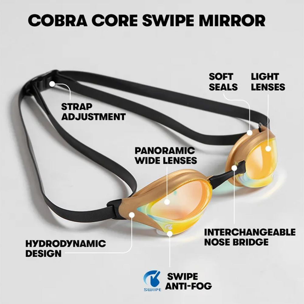 Kính bơi arena Cobra Core AGL240MSW